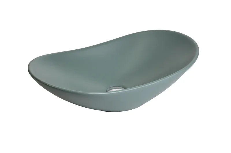 Umivaonik nadgradni MINOTTI 615x360x155 mat svetlo zeleni