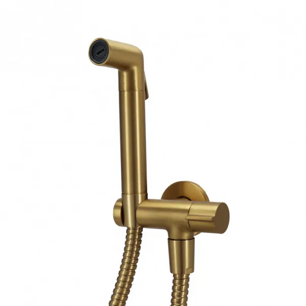Tuš za intimnu njegu COPEN 1/2x1/2 s držačem tuša i setom za ispiranje brushgold