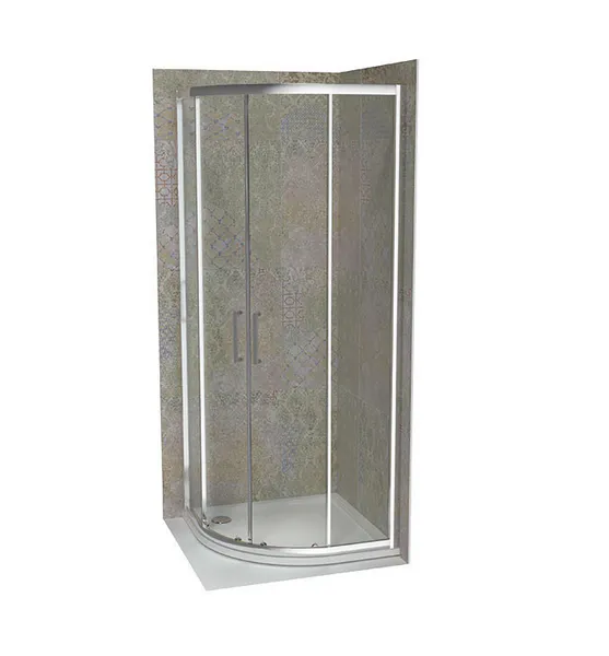 Tuš kabina COPEN ATLAS PRO R900x1950 krom prozirno staklo 6 mm