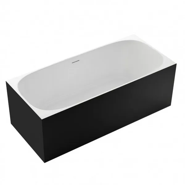 Kada samostojeća COPEN INGRID 1700x750x585 mm mat crna/mat bijela
