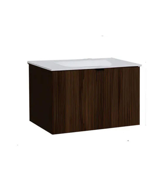 Ormarić s umivaonikom LINEART PIEDRA 600 Walnut