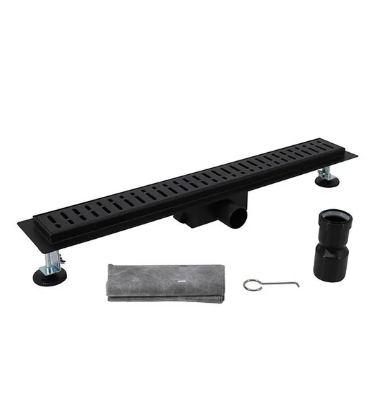 Tuš kanalica inox PROFIL M WAVE 500 teflon black