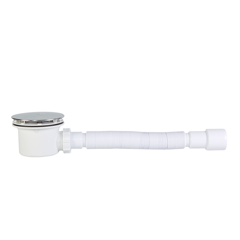 Sifon za tuš kadu STYRON fi 90 mm kromirani + gibljiva cijev