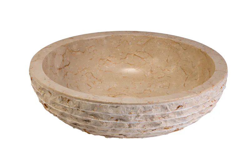 Umivaonik nadgradni MINOTTI LILU ROUGH fi 500x150 mramorni